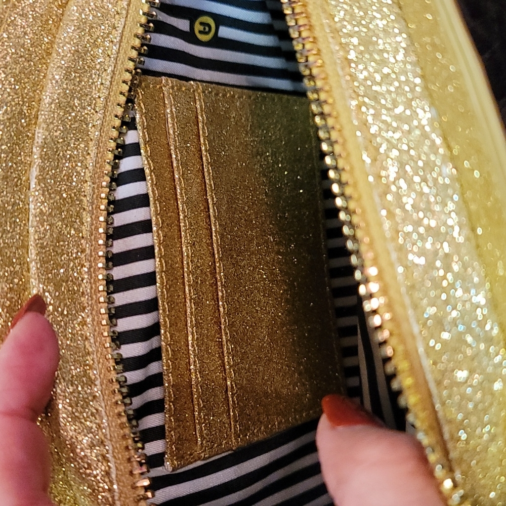 *SOLD * Nila Anthony glitter eyeball purse - Picture 4 of 9